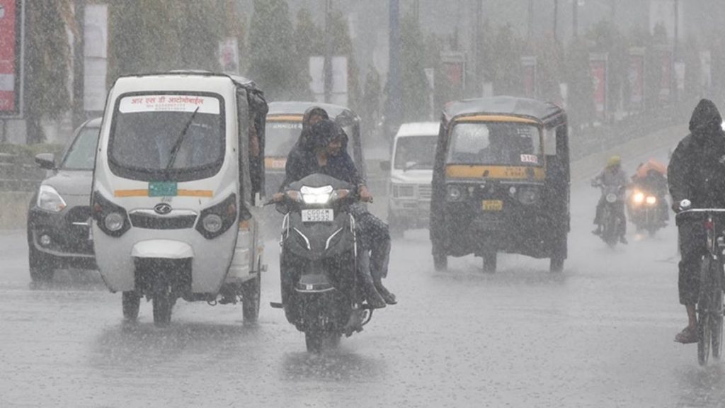 03 07 2023 rainfall in raipur 1